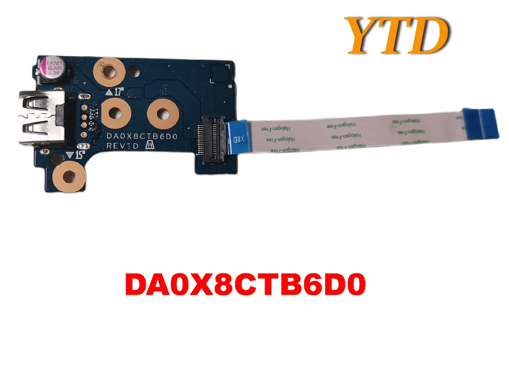 

Оригинал для ноутбука HP ProBook 450 G5 455 G5 интерфейс USB IO Плата DA0X8CTB6D0 протестирована хорошая бесплатная доставка