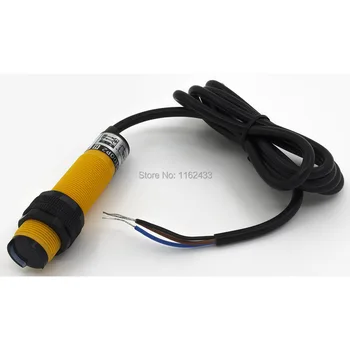 

M18 100cm sensing DC PNP NC E3F-DS100P2 diffuse reflective cylinder amplifier photoelectric sensor switch