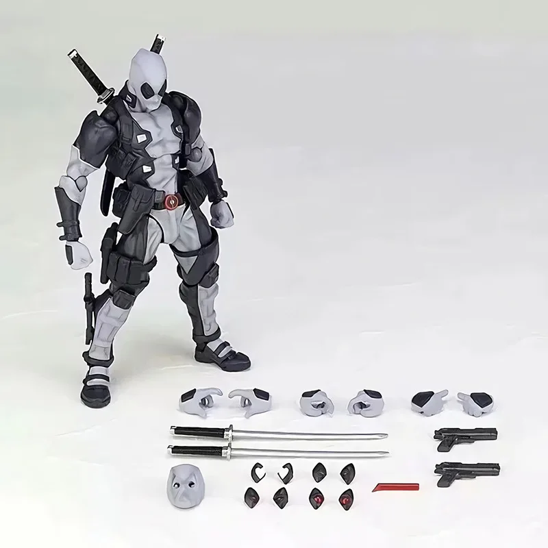 

Shan kou shi Series 001EX Deadpool X-FORCE Gray White Mobile-Face Transplant Garage Kit Model