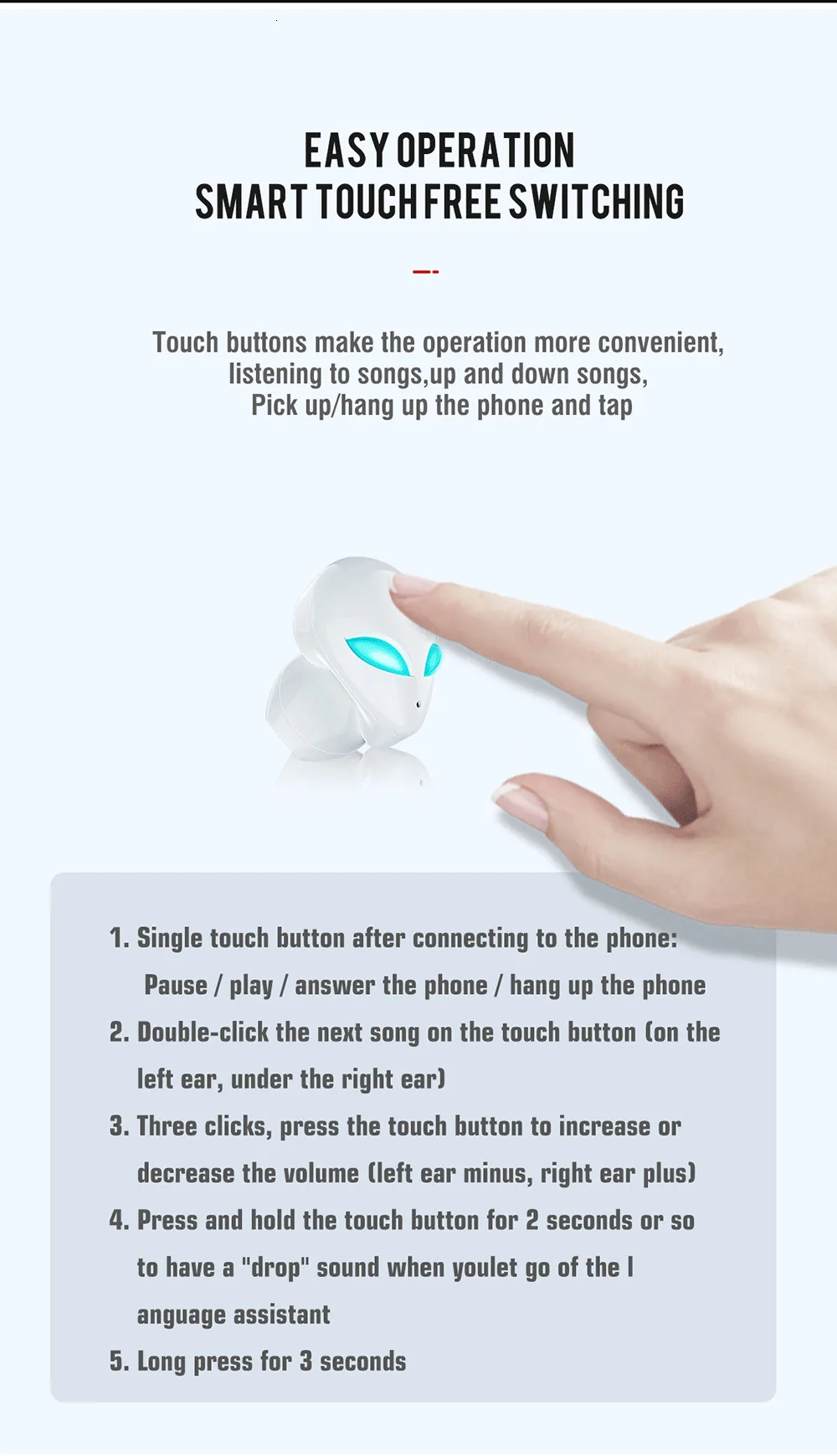 Tws T8 Bluetooth 5,0, настоящие беспроводные наушники, наушники-вкладыши, глубокий бас, стерео, Ipx6, водонепроницаемая Спортивная гарнитура против I10, I12, I30, Tws
