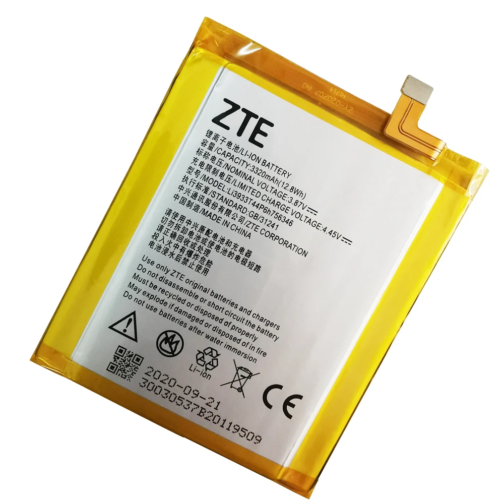 Оригинальный новый для ZTE Axon 7 5 дюймов A2017 LI3931T44P8H756346 аккумулятор литий ионный