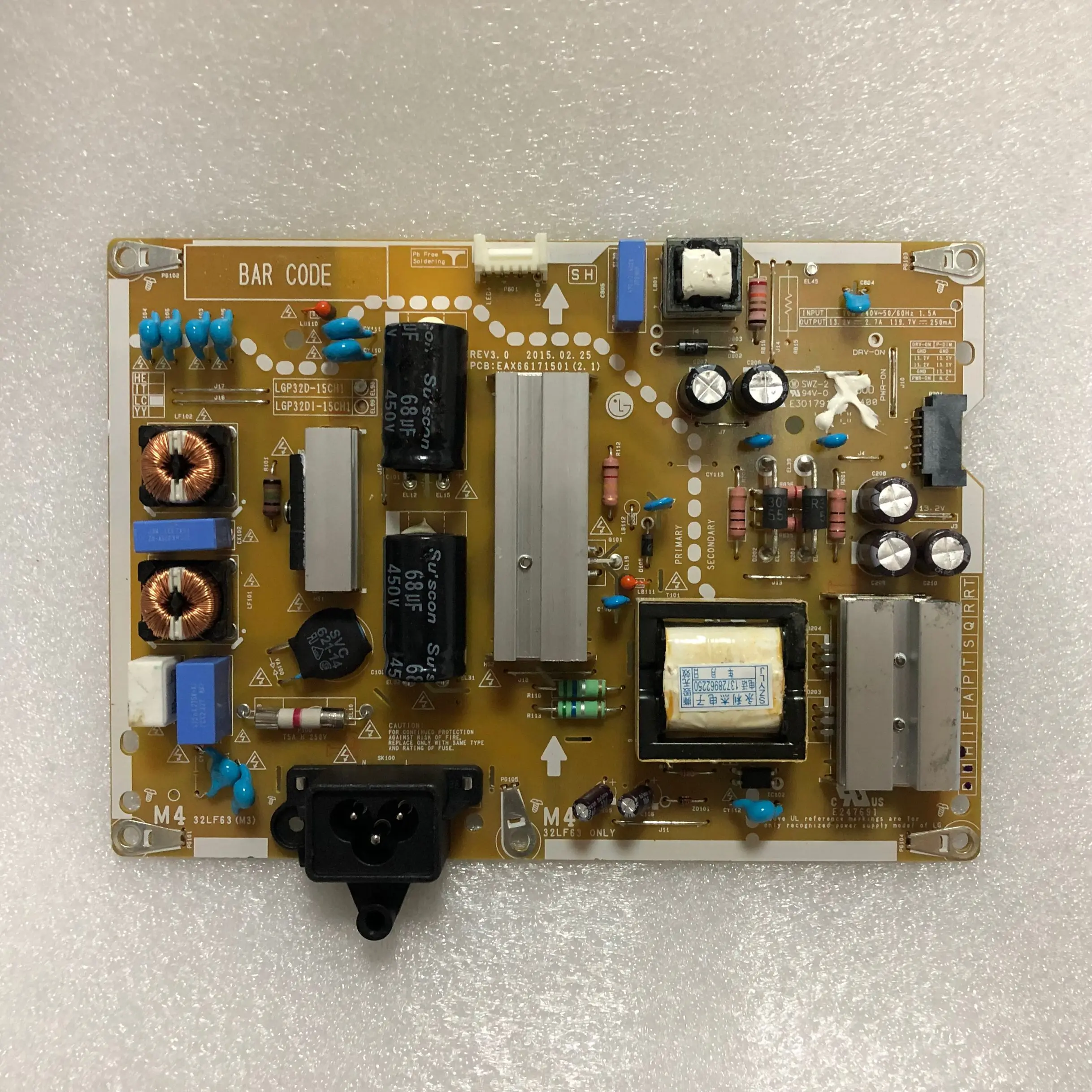 

1 шт/лот хорошее качество, оригинальный LGP32D-15CH1 EAX66171501