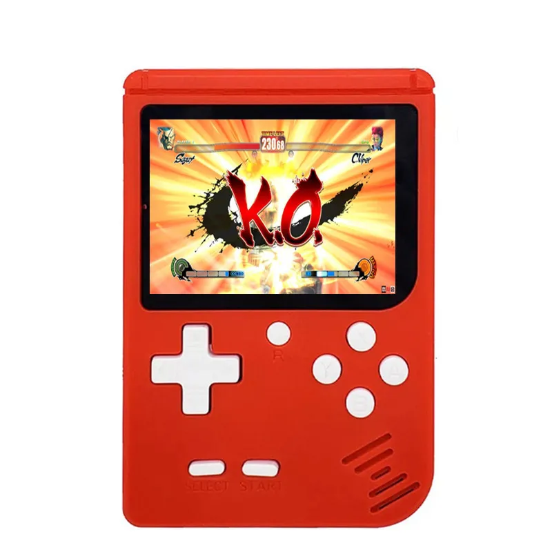 Серебристый Портативный игровой плеер 3,0 дюймов vedio игровая консоль 8G TF карта встроенный 2300+ игры портативная игровая консоль может загружать игры - Цвет: Серебристый
