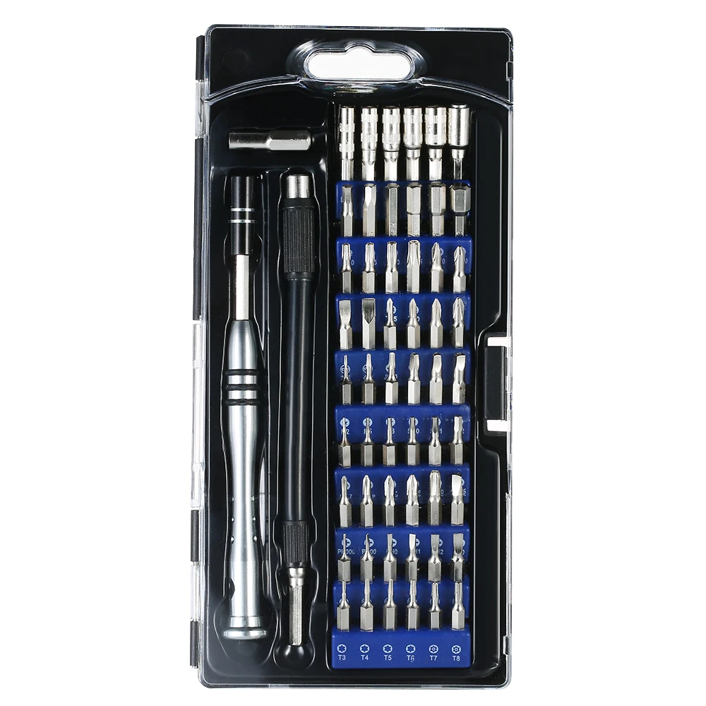 

57 in 1 phone repair tools Precision Screwdriver Set with Security Torx Bit Repair Hand Tool Kit for Laptops Phones Electronics