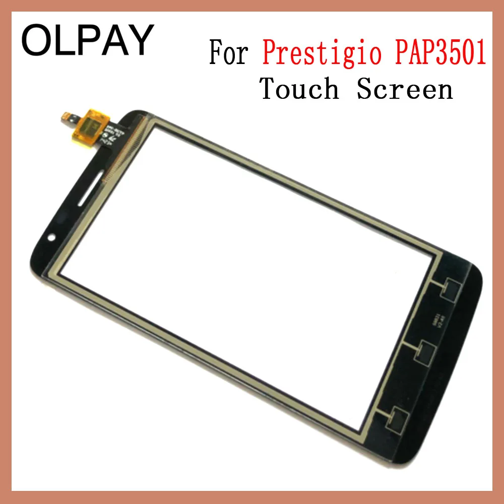 Mobile Phone TouchScreen 5.0" For Prestigio MultiPhone PAP3501 DUO Touch Screen Glass Digitizer Panel Lens Sensor Glass Repair