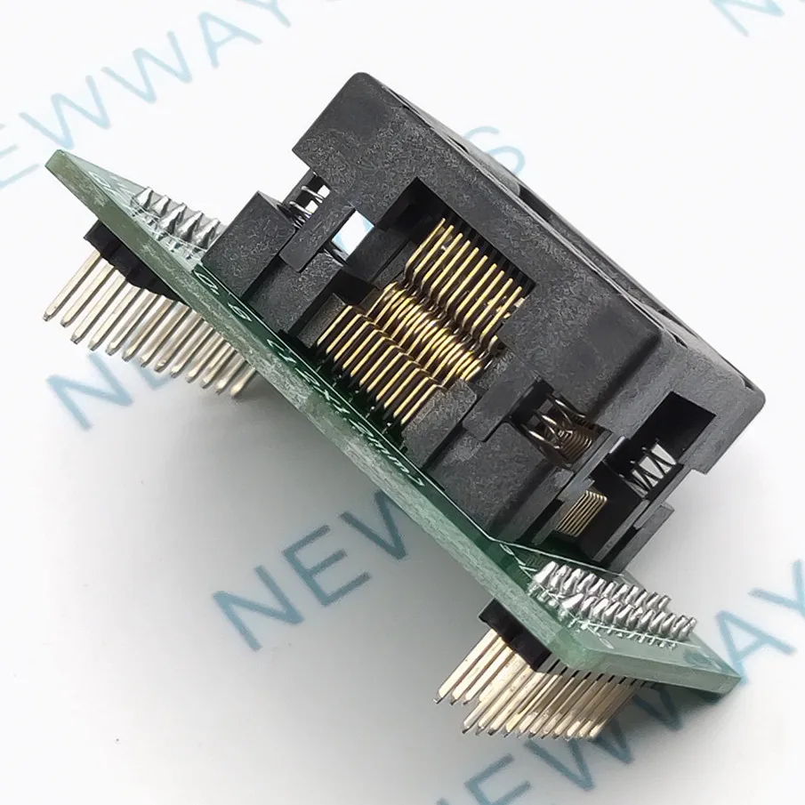 LQFP44 к DIP44 QFP44 TQFP44 тестовый блок горелки STC микроконтроллер Скачать адаптер