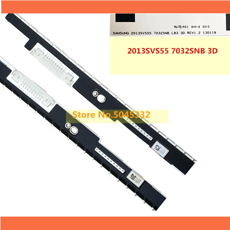 68 см светодиодный Подсветка полосы 83 светодиодный s для samsung 55 дюймов ТВ UA55F7500BJ CY-SF550DSAV1 CY-SF550DSLV2H 2013SVS55 7032SNB 3D BN96-25448A