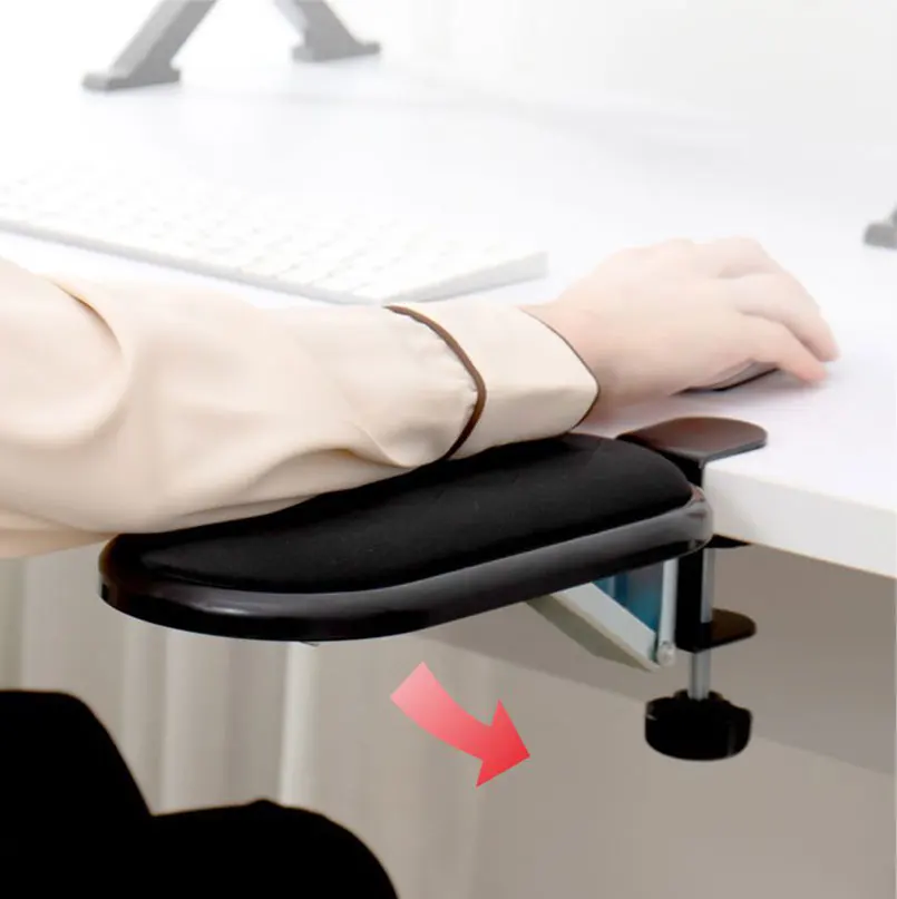 New Folding Computer Armrest Pad Adjustable Wrist Rest Desktop Extender Ergonomic Office Arm Support PC Game | Компьютеры и офис