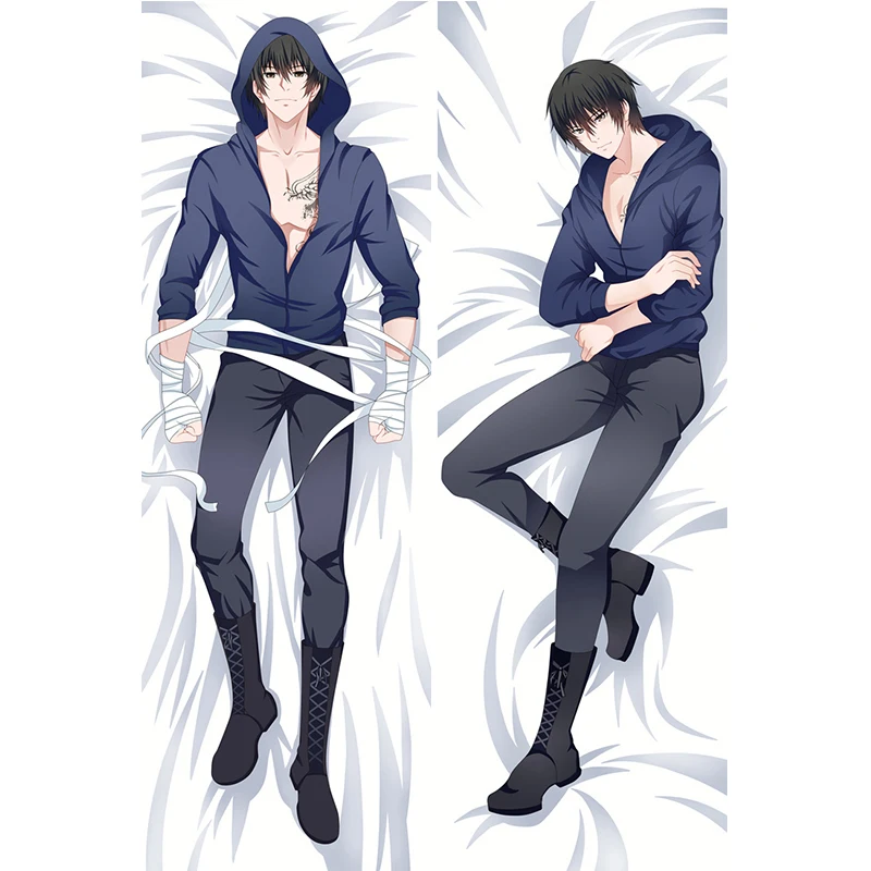 

Daomu Biji Anime Game Boy Wu Xie Zhang Qiling Long Body Pillow Case Lao Yi Dakimakura Cover