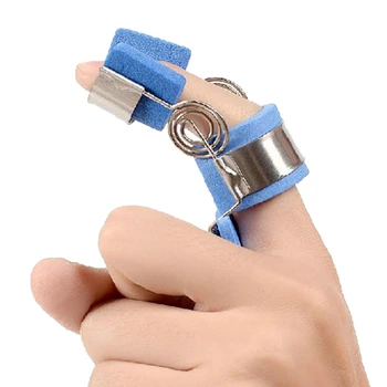 

Finger Joints Activity Brace Correct Fracture Fixed Splint Rehabilitation Apparatus(L)