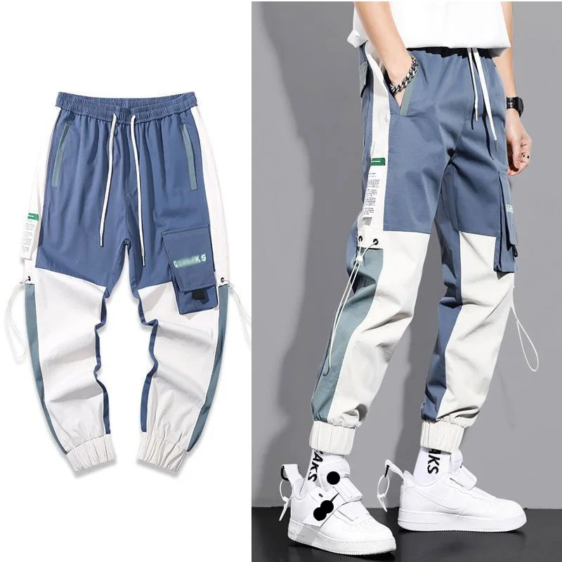 

Men Hip hop Pants Loose Joggers Pants with pocket Streetwear Harem Pants Clothes Overalls Trousers Harajuku Sport Casual Trouser