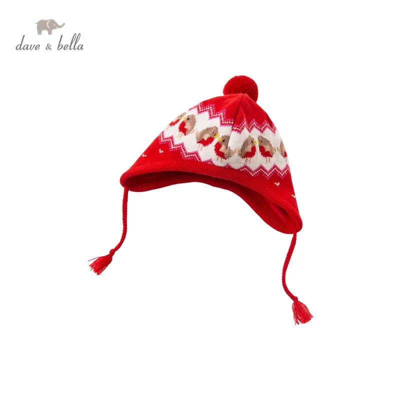 DBM15466 3 dave bella winter new born baby unisex fashion cartoon print  ball hat scarf|Hats & Caps| - AliExpress