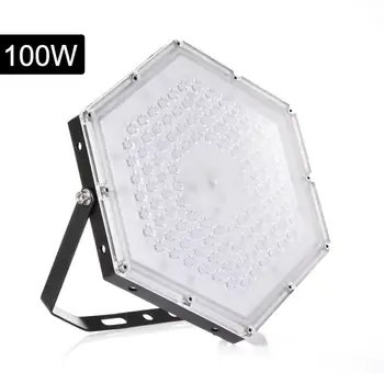 

Honeycomb Led High Bay Light 100W 220V Waterproof IP65 Round Warehouse Workshop Garage Industrial Lamp Stadium Market Airport