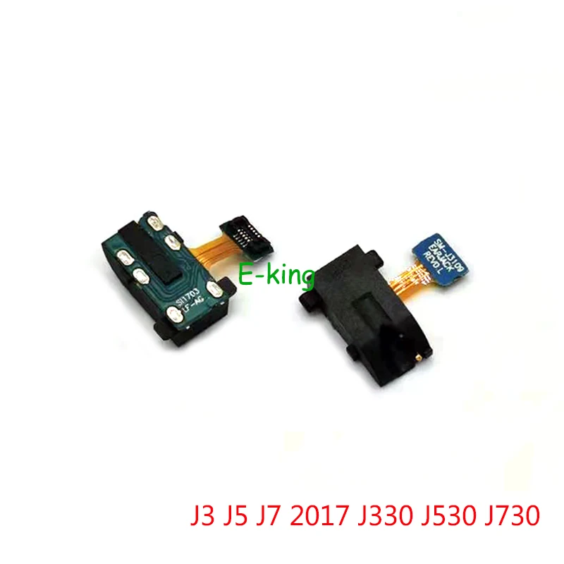 10 шт. для Samsung Galaxy J3 J5 J7 2017 J330 J530 J730 разъем наушников аудиоразъем гибкий кабель с