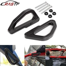 

Roll Bar Grab Handles for Can-Am Maverick X3 XDS XRS XMR XRC Turbo RR X3 Heavy Duty Billet Aluminum Roll Cage Handles RS-SFN093