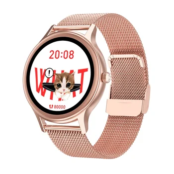 

2020 New Fashion Women's Smart Watch Heart Rate Blood Pressure Monitoring Menstruation Reminder Fitness Sports Smart Bracelet
