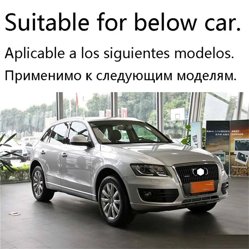 Автомобильные декоративные модифицированные автомобильные задние панели багажника, внешние аксессуары, чехлы с яркими блестками для Audi Q5 10 11 12 13 14 15 16 17