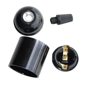 

E26 E27 Replacement Home Easy Install Restaurant Base Lamp Holder Light Socket Vintage Indoor Bar DIY Smooth Chandelier