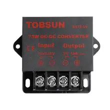 

12V 24V to 5V 15A 75W DC DC Converter Electronic Transformer Regulator Step Down Voltage Module Power Supply for LED TV Solar