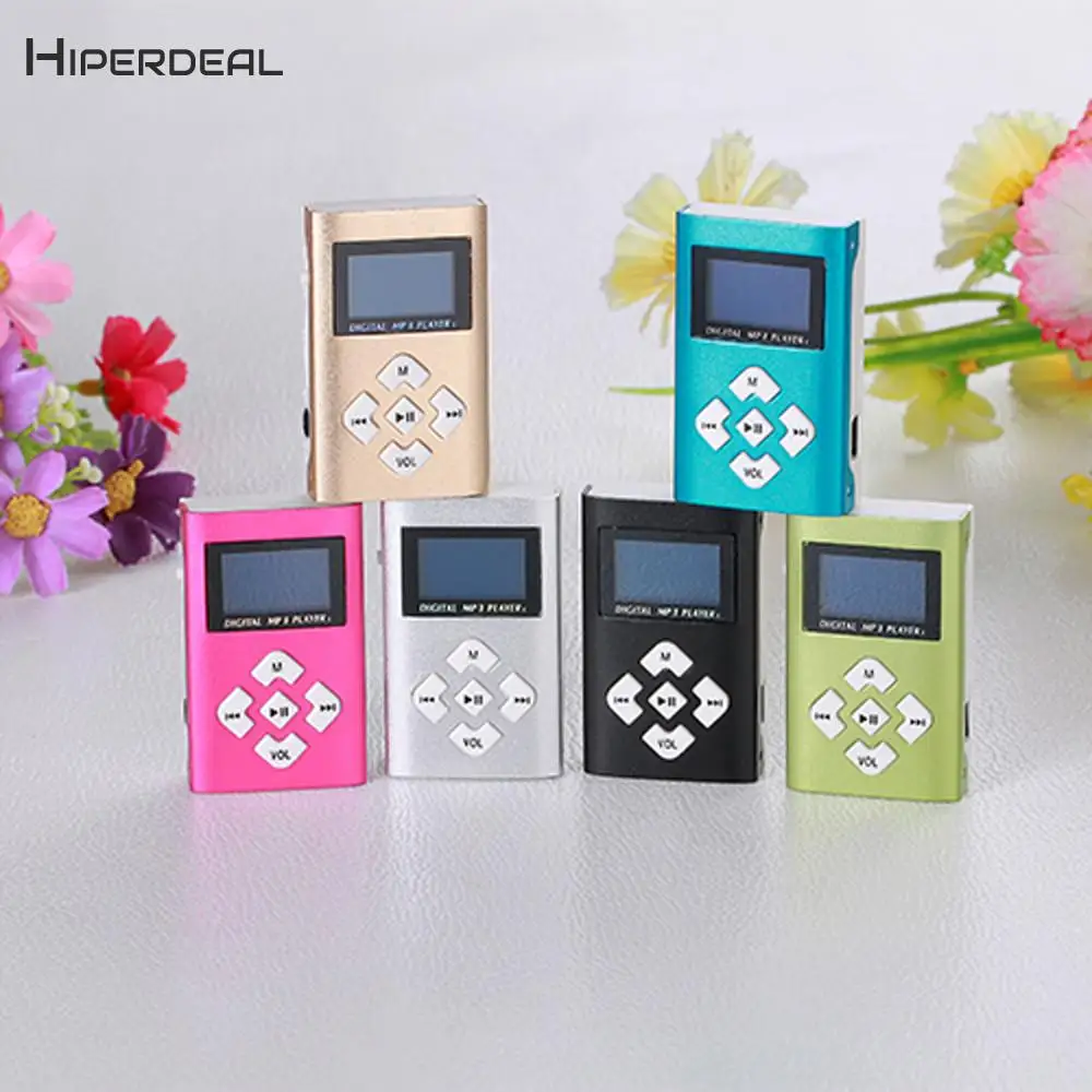 USB мини MP3-плеер ЖК-экран Поддержка 8 Гб Micro SD TF карта 9,30