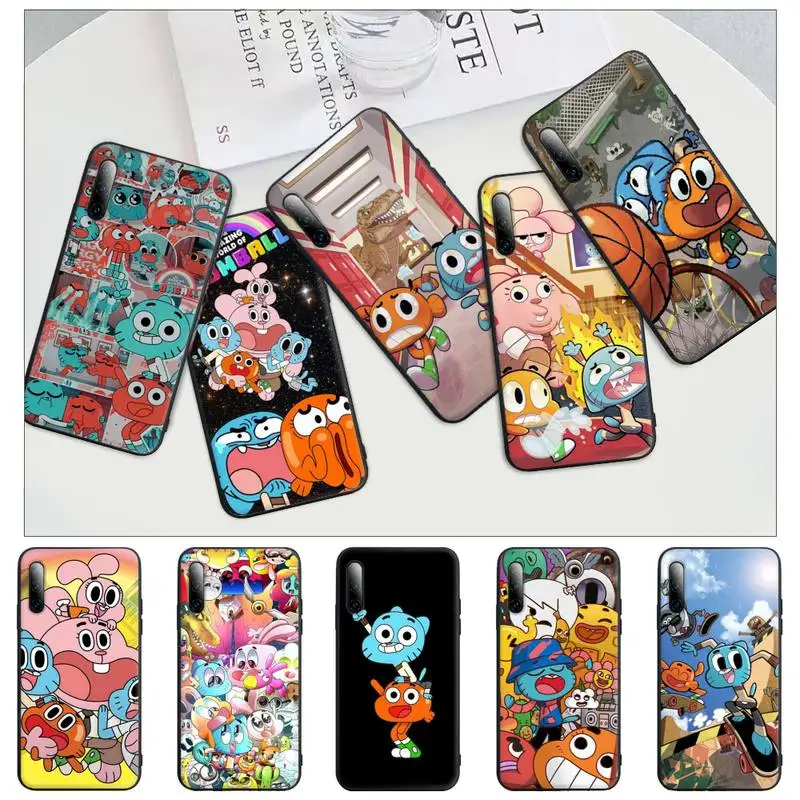 Чехол для телефона The Amazing World Gumball Huawei P30 P20 P40 Pro P10 Lite E P Smart Z 2019 2020 силиконовый чехол