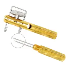 

1Pc Fishing Hook Tier Double-Headed Needle Knots Tie Loop Tyer Tools Kit Fishing Line Knotter Tying Fishhook Needle Fishing Tool