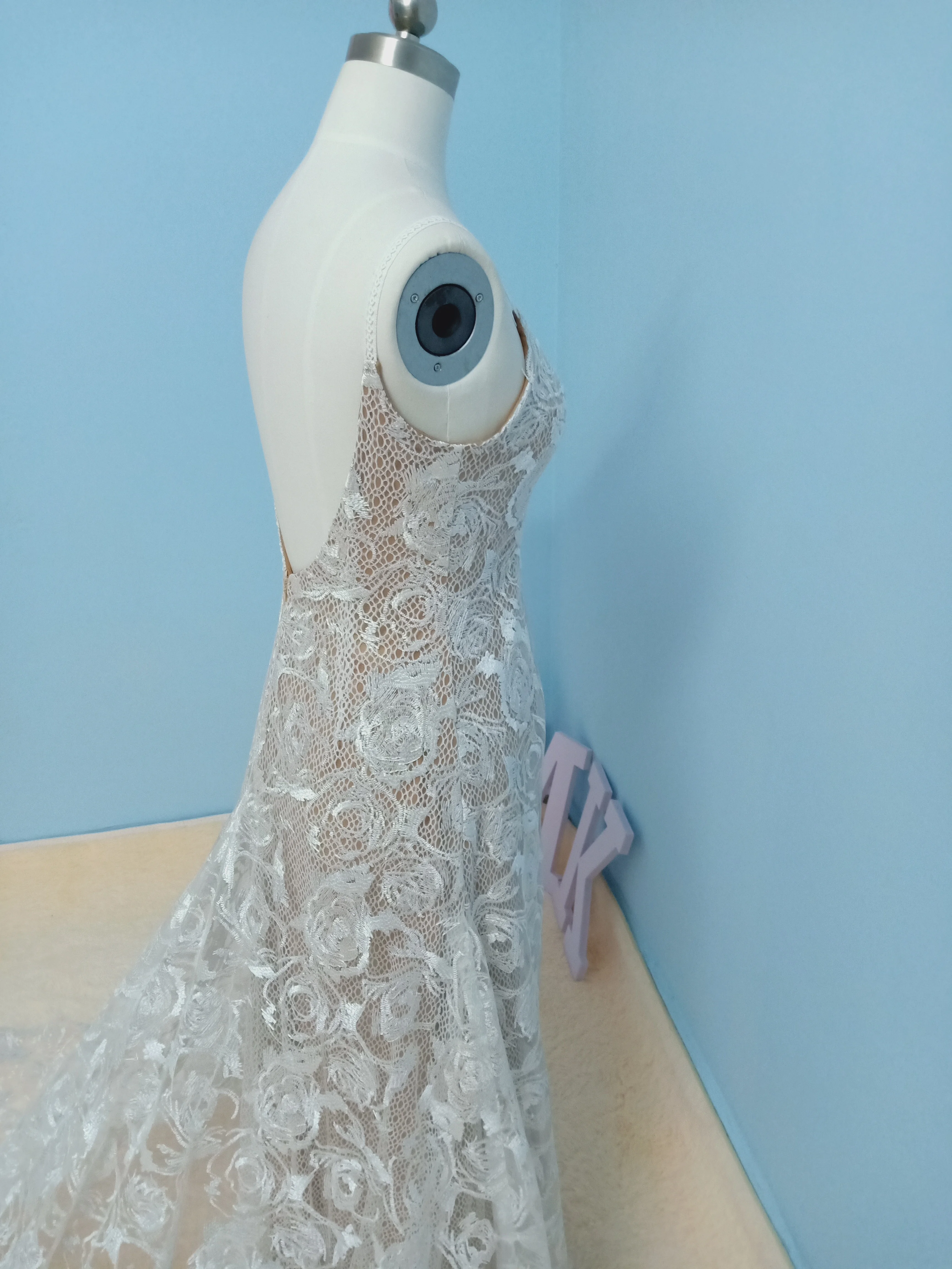 Сексуальное Кружевное пляжное свадебное платье с открытой спиной в богемном стиле, Vestido De Noiva, винтажные богемные Свадебные платья на бретельках