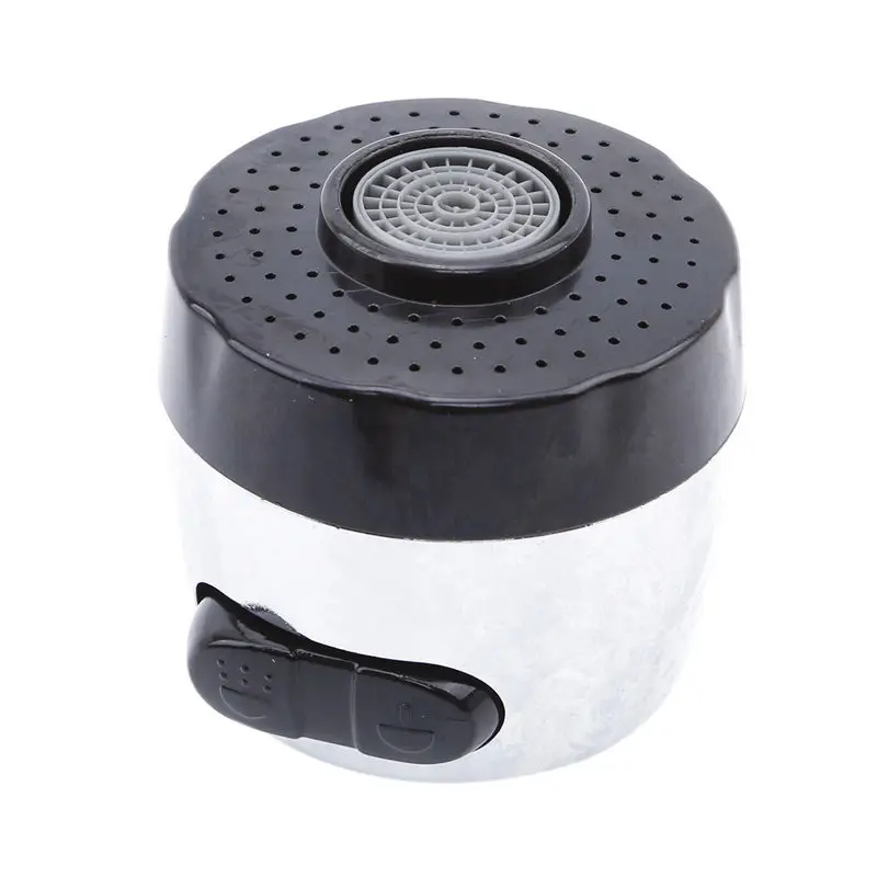 Кран фильтр поворотный кран насадка анти-всплеск адаптер фильтра для воды душевая головка Bubbler заставка кран Ванная комната кухонные инструменты - Цвет: black