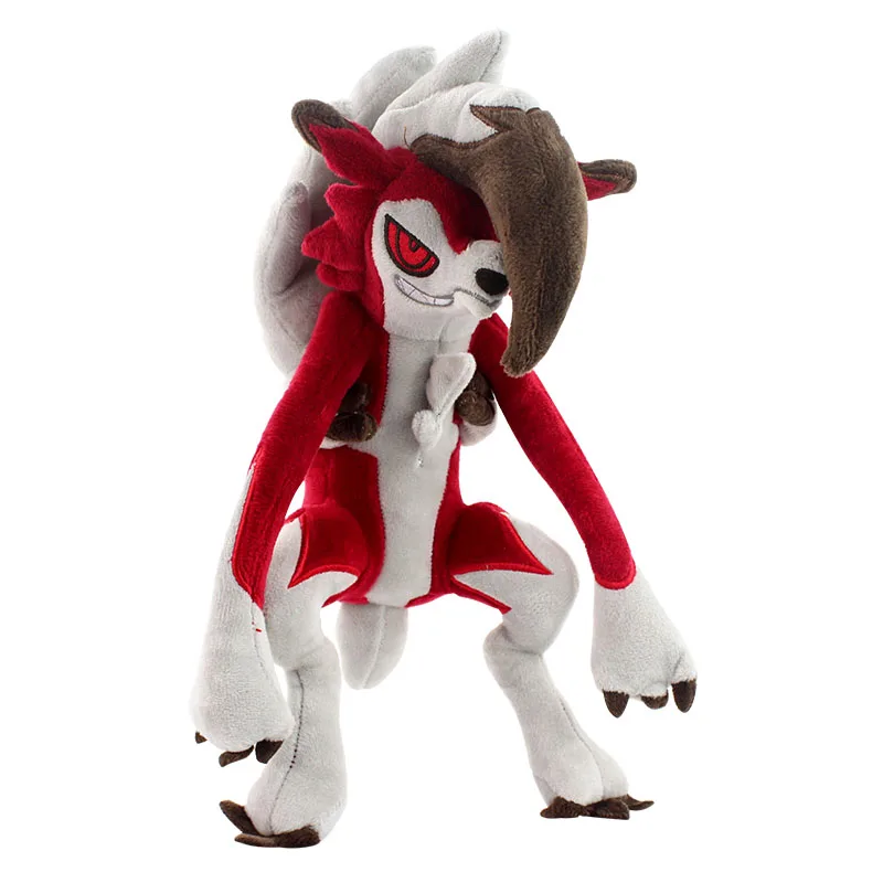 peluche pokemon lycanroc