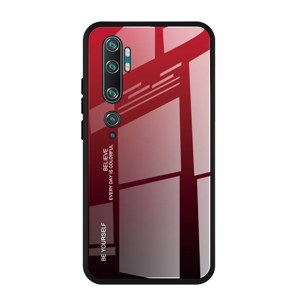 

Heyytle Gradient Tempered Glass Case For Xiaomi Mi 9 CC9 Pro F1 Glossy Cases For Redmi K20 Note 8 Pro 7 8A Full Cover Protective