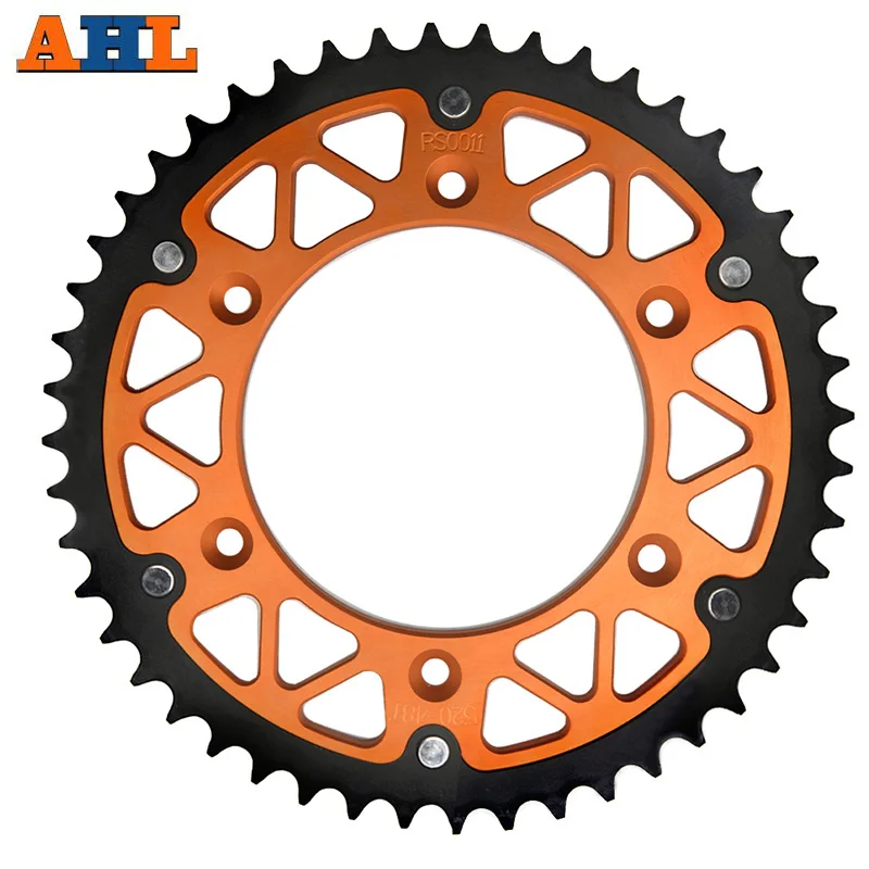 AHL 48T Motorcycle Part Rear Sprocket For125 Sting LC2 EGS250 EXC125 GS125 SM125 SX125 SX150 EXC250 EXC-F 250 GS250 SX250 | Автомобили и