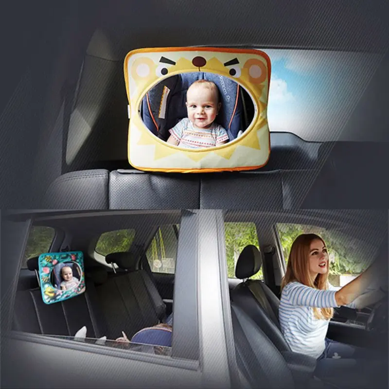 Автомобильное детское безопасное сиденье, зеркало заднего вида, монитор для наблюдения за ребенком, коляска, светоотражающие зеркала заднего вида для собаки