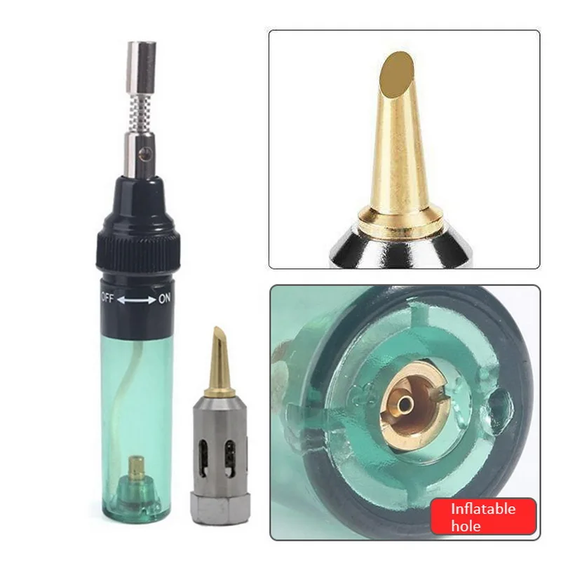 

1300 Celsius Butane Gas Welding Soldering Irons Welding Pen Burner Blow Torch Gas Soldering Iron Cordless Butane Tip Tool New