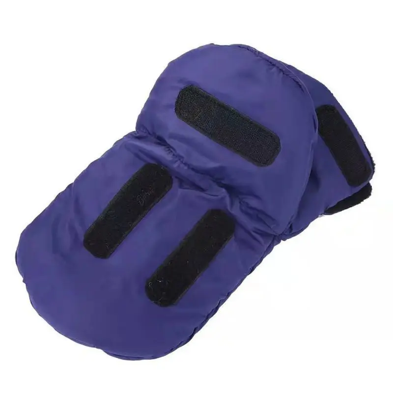 Зимние теплые перчатки для коляски плюс бархатные уплотненные даже пальцы анти-замораживание ветрозащитные наружные спортивные защитные