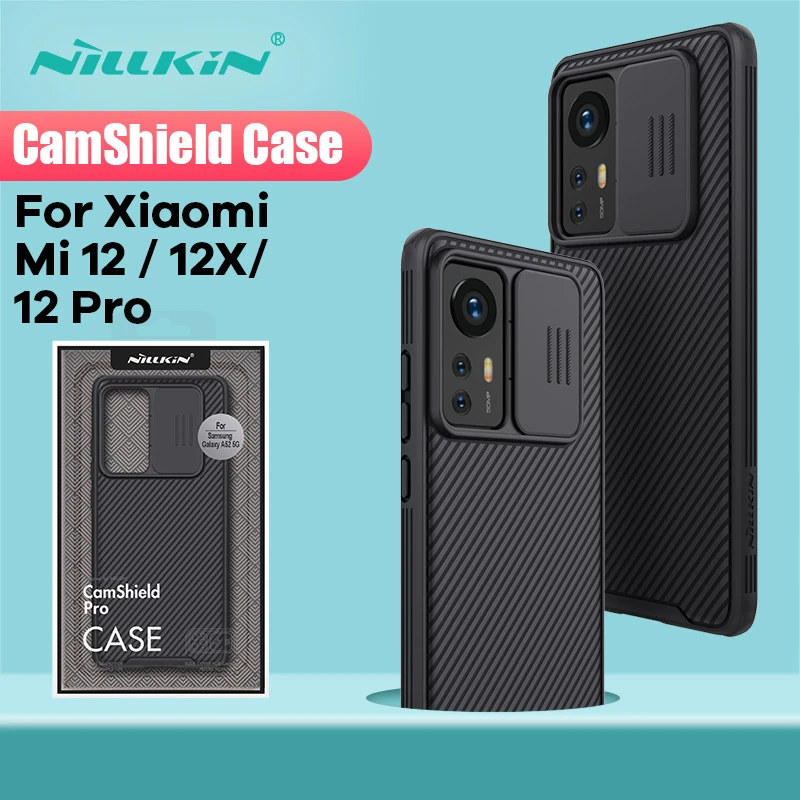 For Xiaomi 12SUltra Case For Xiaomi 12 Pro Case NILLKIN Camshield Pro