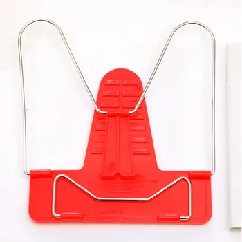 

Office Book Stand Adjustable Holder Bookends Library Music Sheets Desktop Reading Frame Plastic For Home Fold Lightweight