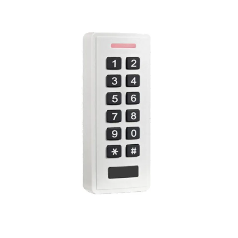 Waterproof Standalone Access Control gate opener fingerprint door keypad white RFID Reader of ABS access control keypad,fingerprint access control keypad,fingerprint door opener