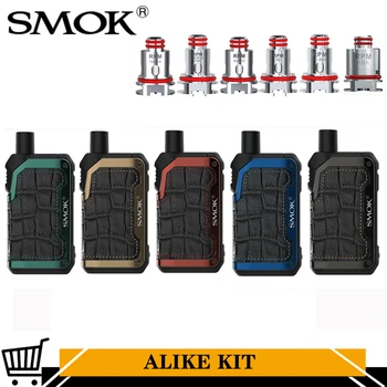 

Original SMOK alike Vape Pod Kit 40W E Cigarette 1600mah built-in battery 5.5ML tank Mesh DC Coil 0.4ohm 0.8ohm MTL Vaporizer