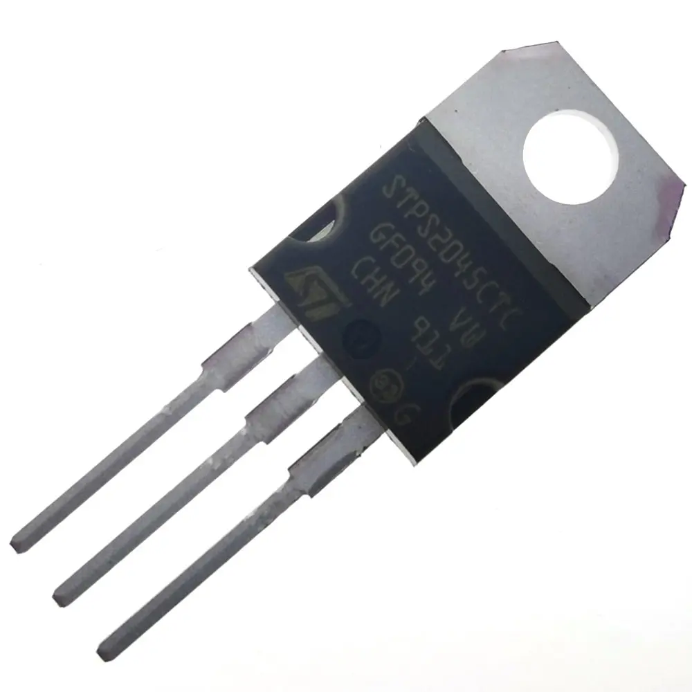 10 шт. STPS2045CT STPS2045CTC STPS2045 TO220 диод Шоттки