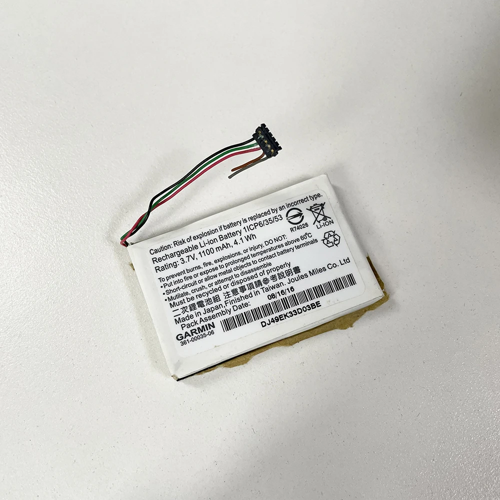 Batteria Agli Ioni Di Litio 361-00035-06 Per Garmin Edge 1000 Edge Esplora 1000 Edge 1000 Alimentatore Sostituzione Computer Bicicletta