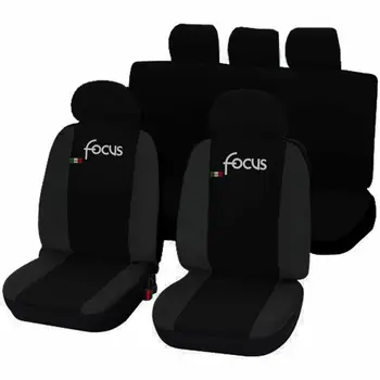 

COPRISEDILI FORD FOCUS FODERE AUTO SEDILI BICOLORE NERO - GRIGIO SCURO