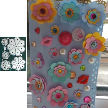 

Flower Metal Cutting Dies for Scrapbooking and Card Making Craft 2019 New die cuts