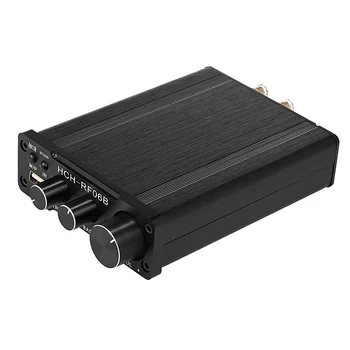 

30W+30W HiFi Audio Digital Amplifier Bluetooth 4.2 Power Amplifier Stereo Amp Treble Bass Adjustment Support U Disk AUX Input