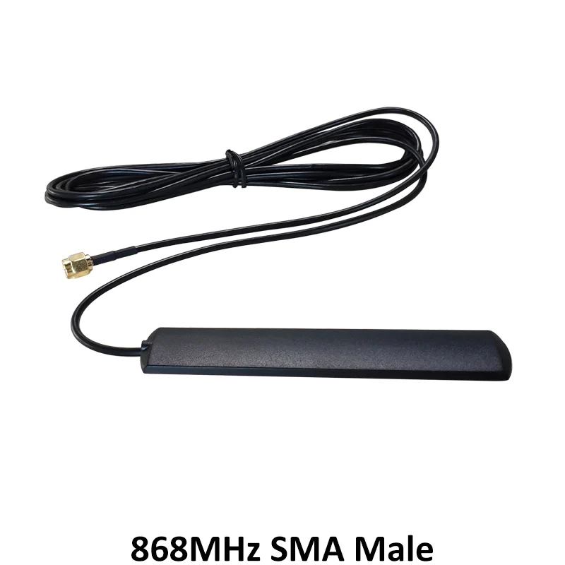GSM антенна 868 МГц 915 МГц клееная полоса 868 м Соединительная антенна SMA-Male Разъем Антенна 3 м кабель 868 МГц 915 МГц антенна