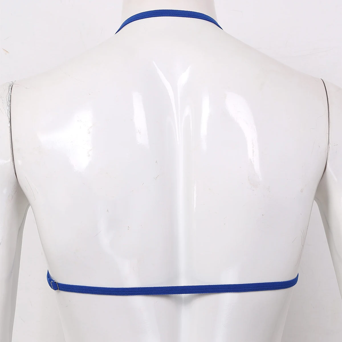 Men's Sissy Lace Spaghetti Straps Wire-free Mini Bra