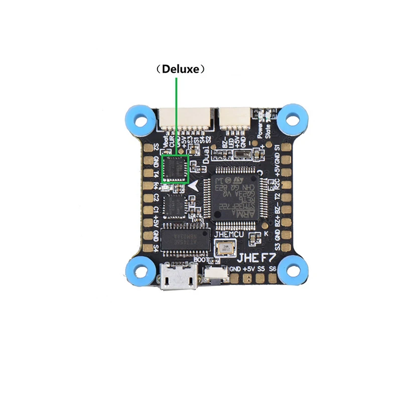 

Hot NEW F7 Flight Controller Dual Gyro AIO OSD 5V 8V BEC & Black Box 2-6S for RC Drone FPV Racing Multicopter VS SucceX F7