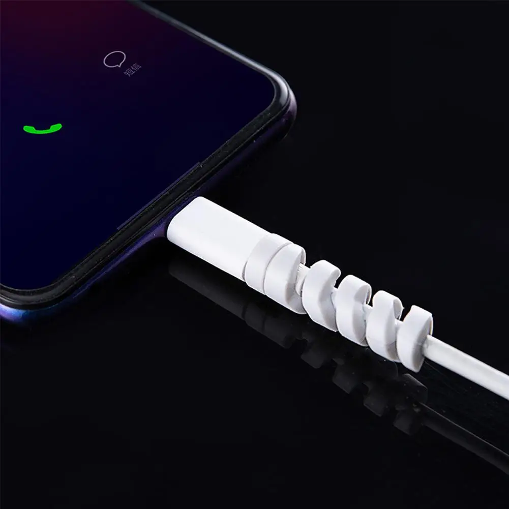 BEESCLOVER Charging Cable Protector for Phones Cable Saver Cover USB