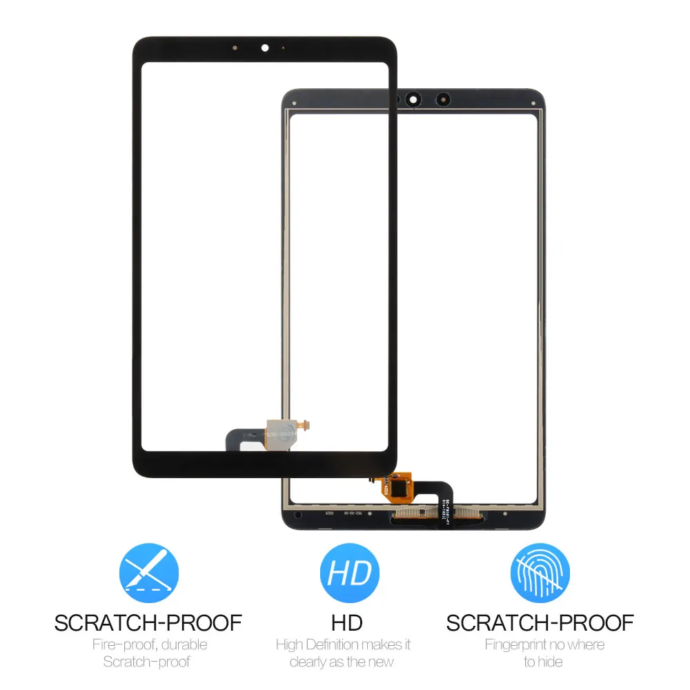 " для Xiao mi Pad 4 сенсорный экран для mi Pad 4 дигитайзер Senor планшет запасные части mi Pad4 сенсорный экран Стекло Repalce