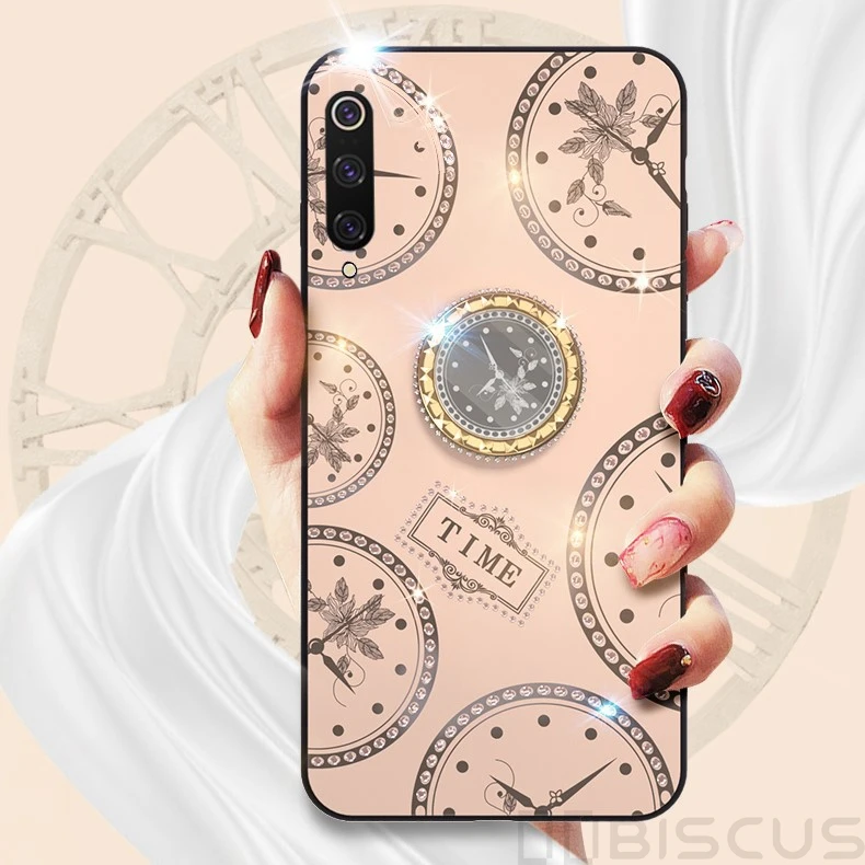 Xiaomi mi CC9E CC9 A3 9 Lite mi 9 SE чехол роскошный блестящий чехол с кольцом на палец для Xiaomi mi CC9E mi CC9 mi 9 Lite mi A3 Fundas