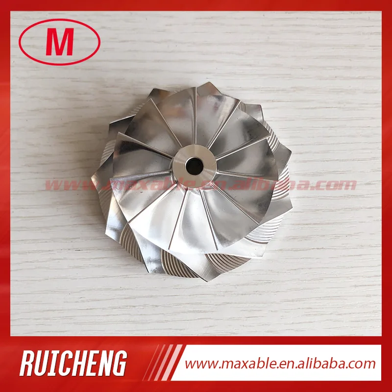 GTX3582 9833-2 62.45/82.36mm 11+0 blades turbocharger milling/aluminum 2618/billet compressor wheel